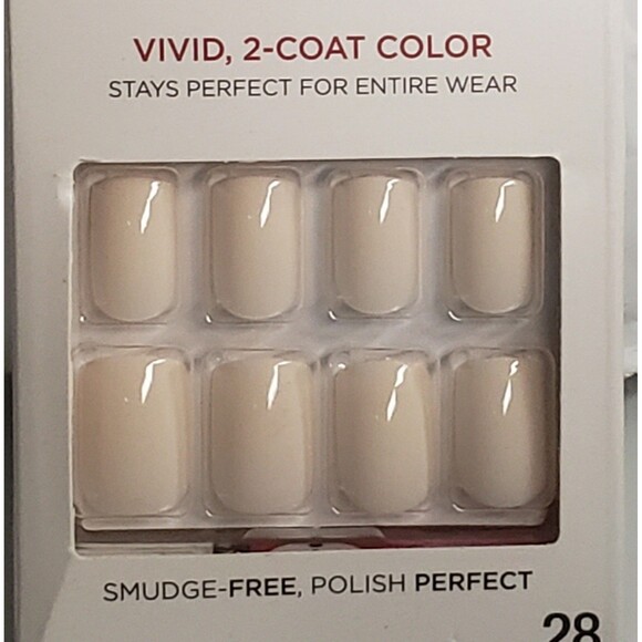 NIB
KISS Salon Color
Press On Nails
Landslide, WHITE
Short Square, 28 Count - Picture 2 of 2